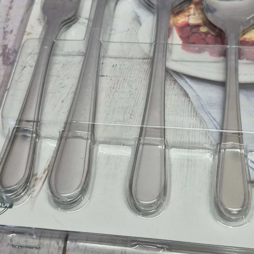GoodCook 20 Piece Flatware Set – Stainless‎ Steel – BPA Free – New
